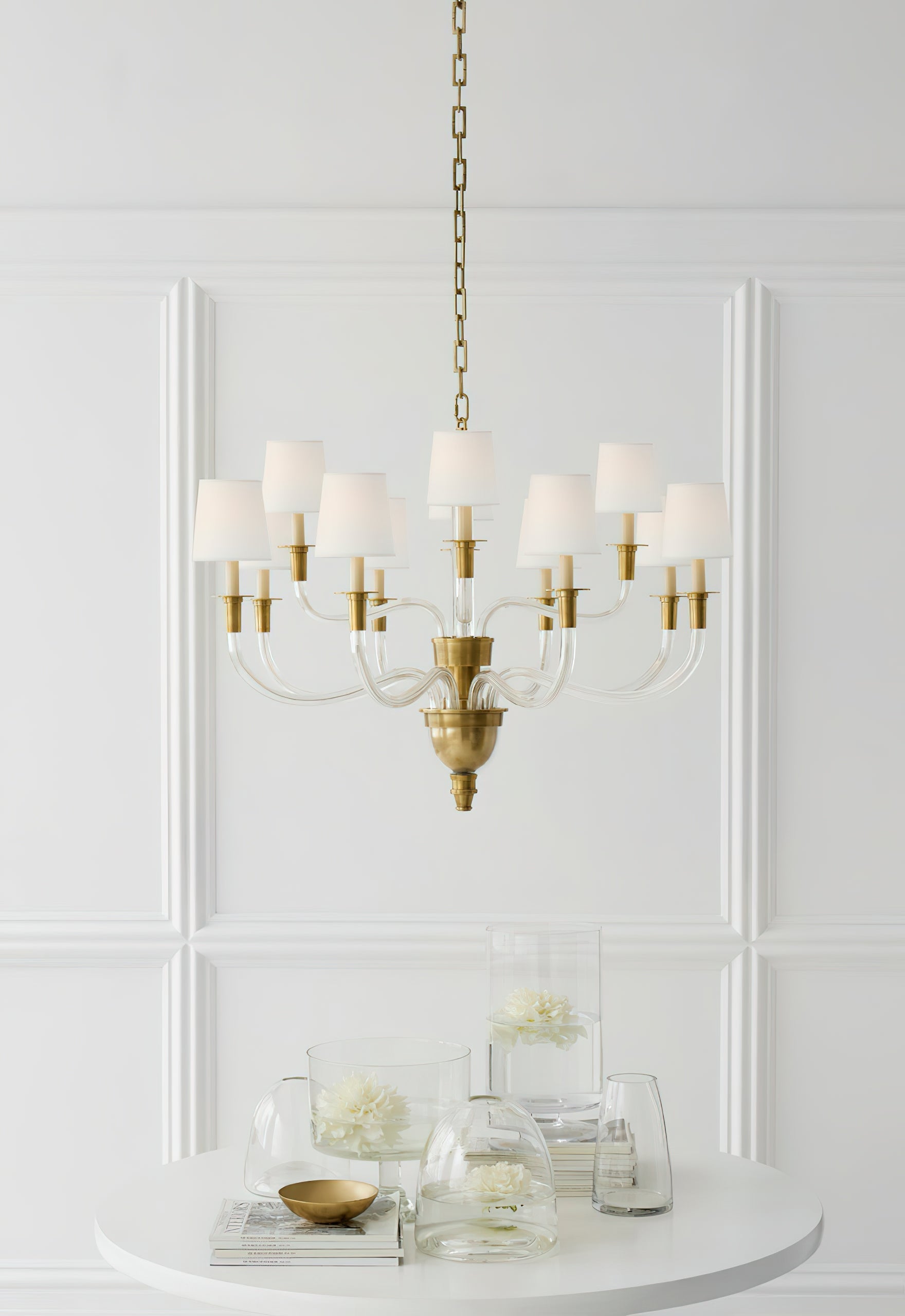 Syvinor Postmodern Luxury Crystal Fabric Chandelier - Letslighting