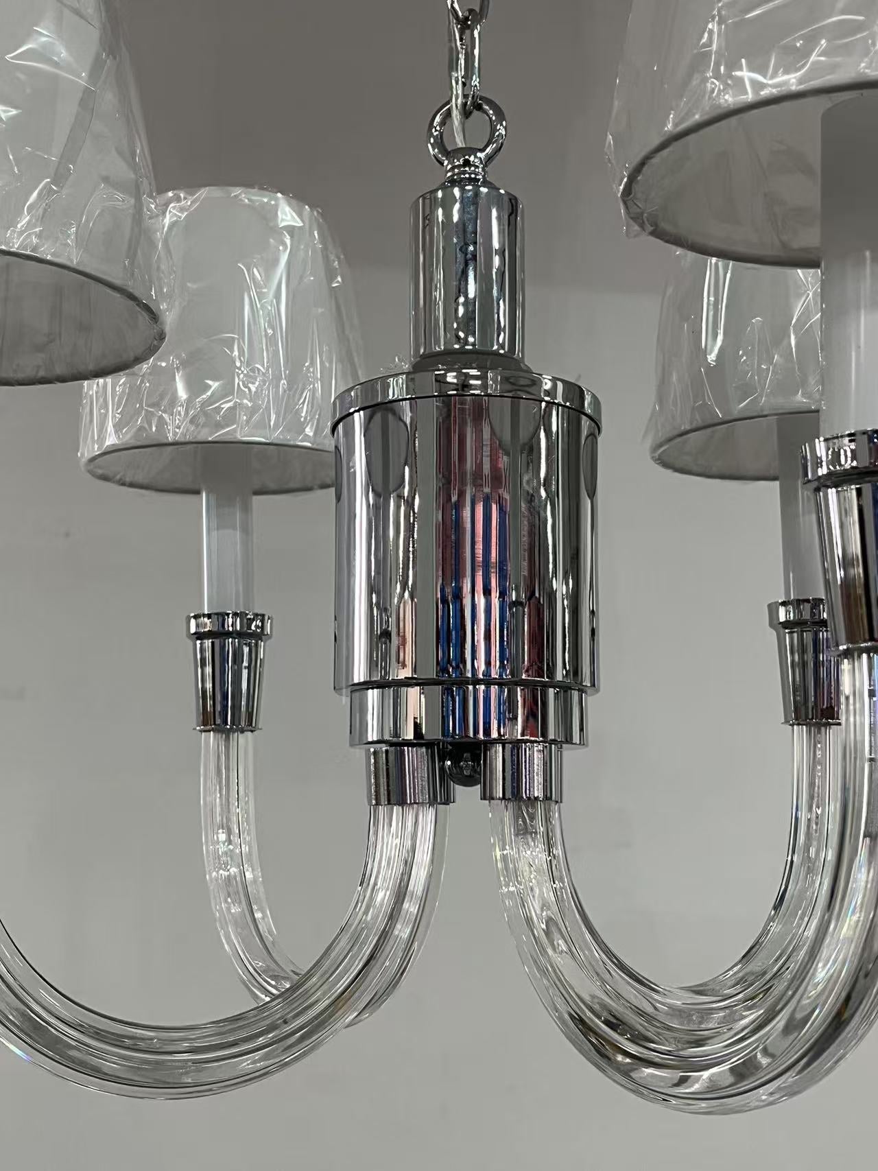 Syvinor Postmodern Luxury Crystal Fabric Chandelier - Letslighting