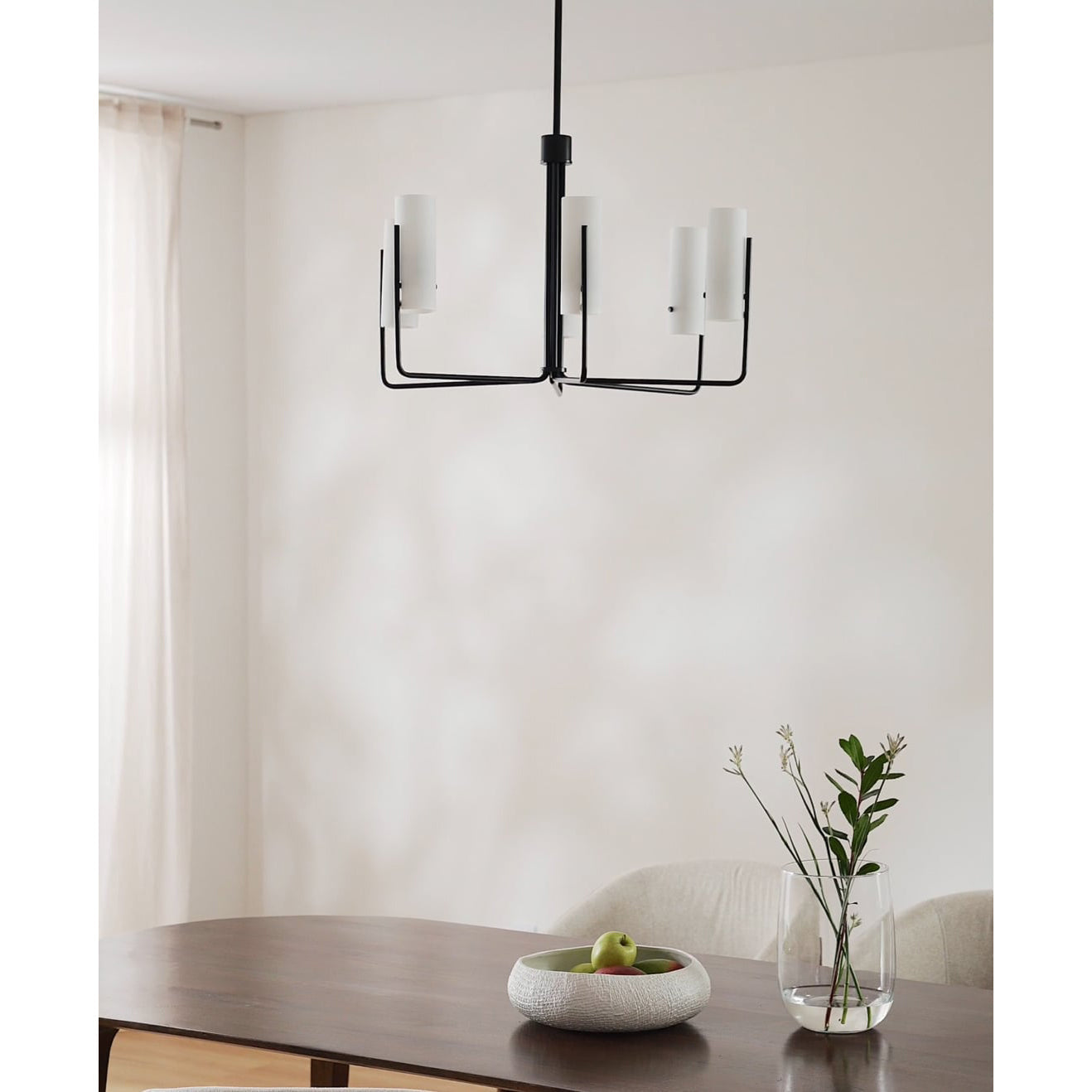 Ivraeus Vintage Industrial Brass Glass Chandelier - Letslighting