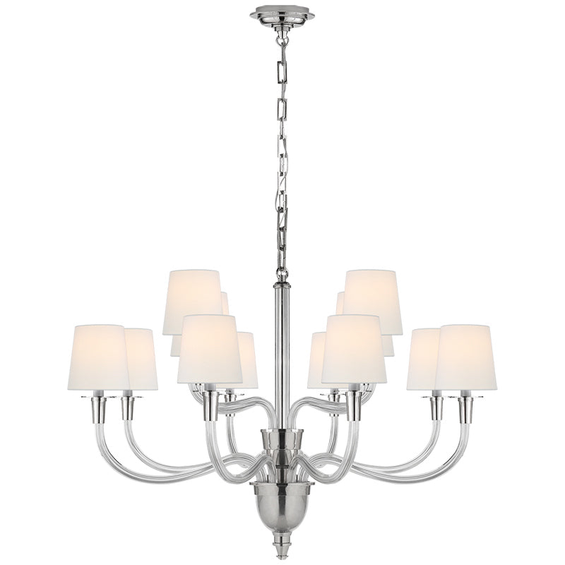 Syvinor Postmodern Luxury Crystal Fabric Chandelier - Letslighting