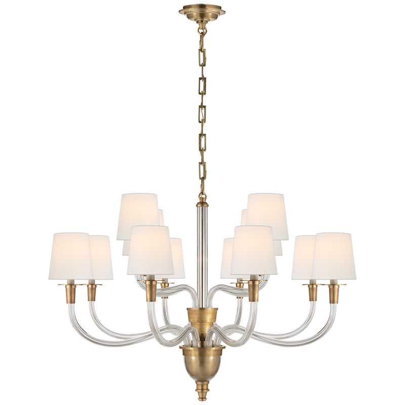Syvinor Postmodern Luxury Crystal Fabric Chandelier - Letslighting