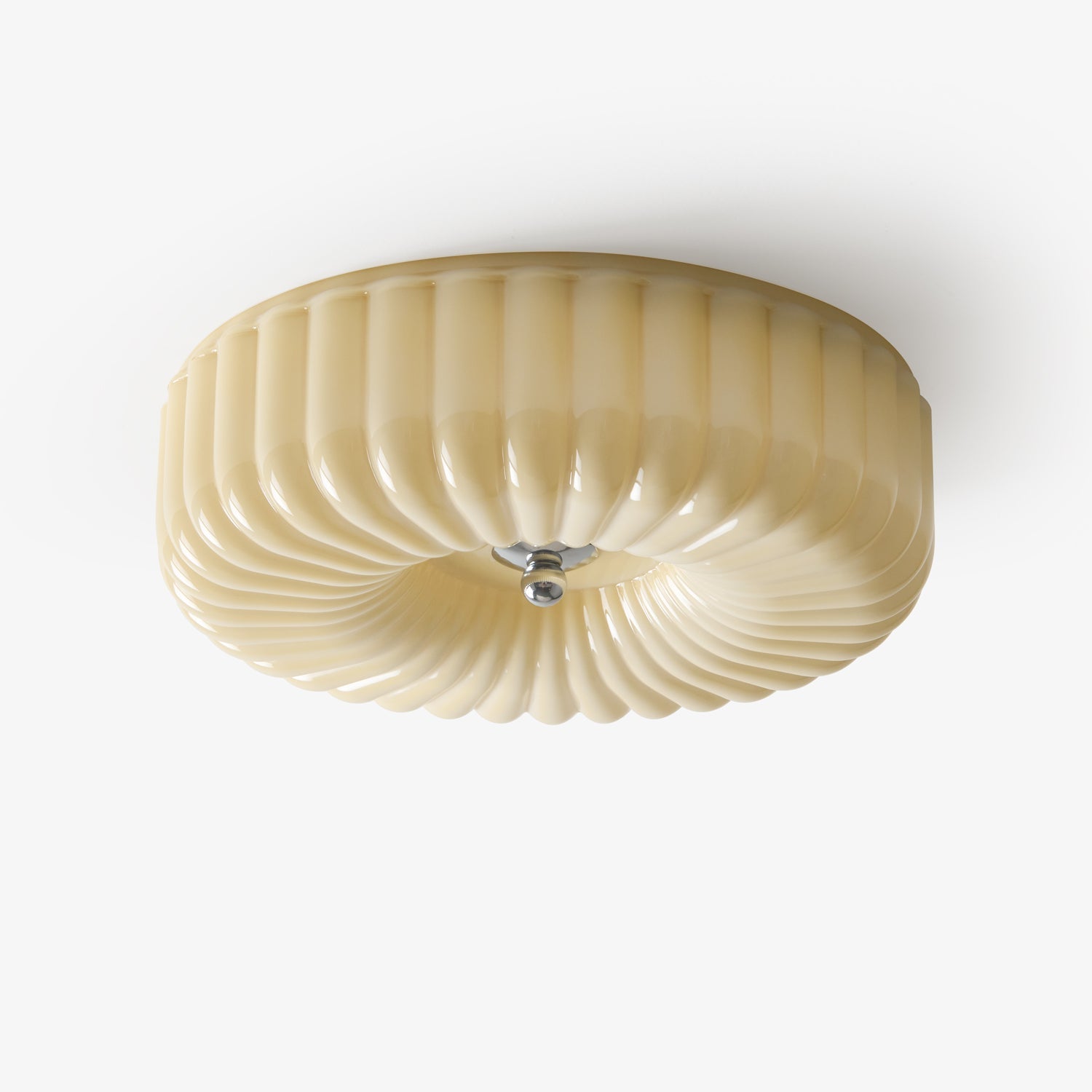 Lyvelus Nordic Art Ripple Glass Ceiling Light - Letslighting
