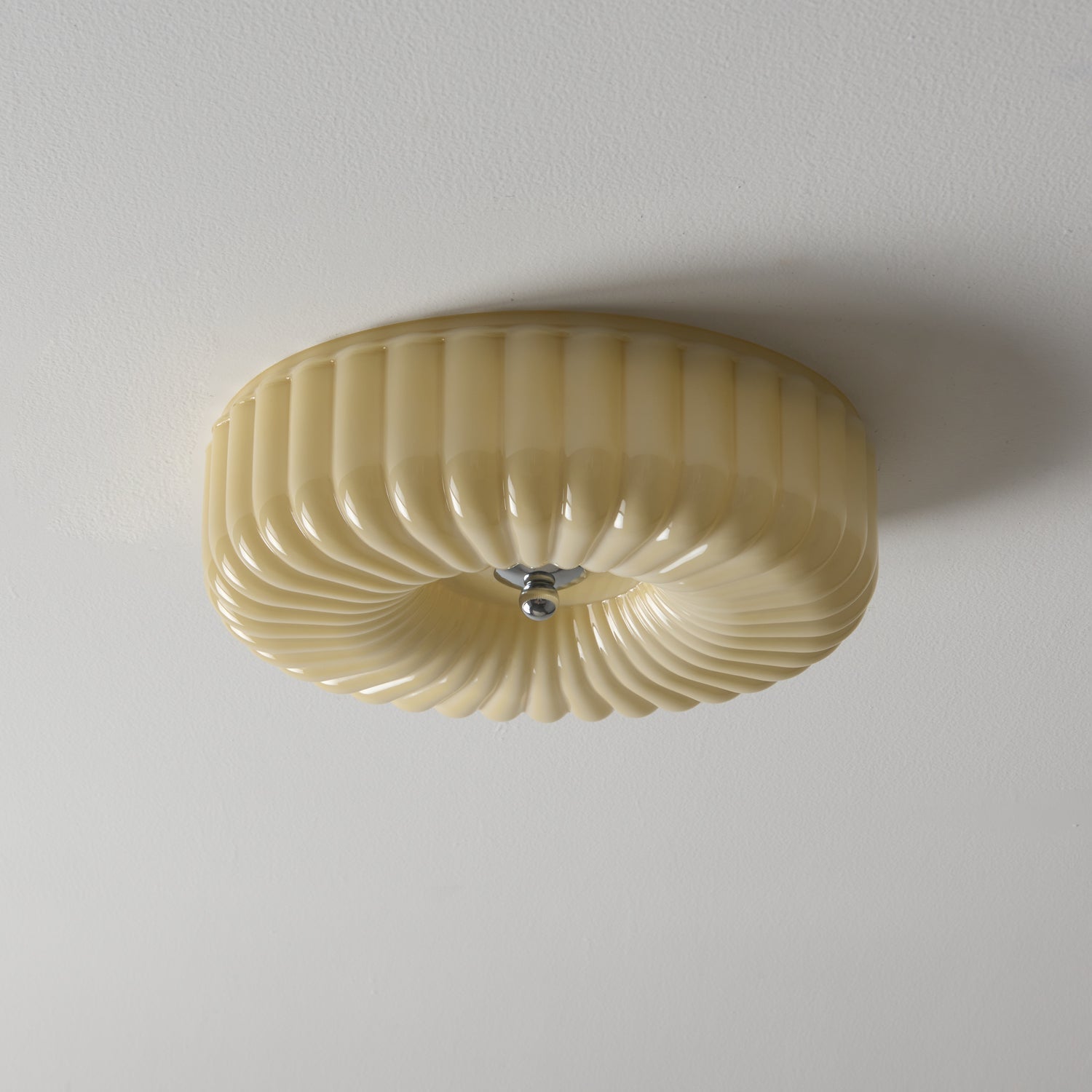 Lyvelus Nordic Art Ripple Glass Ceiling Light - Letslighting