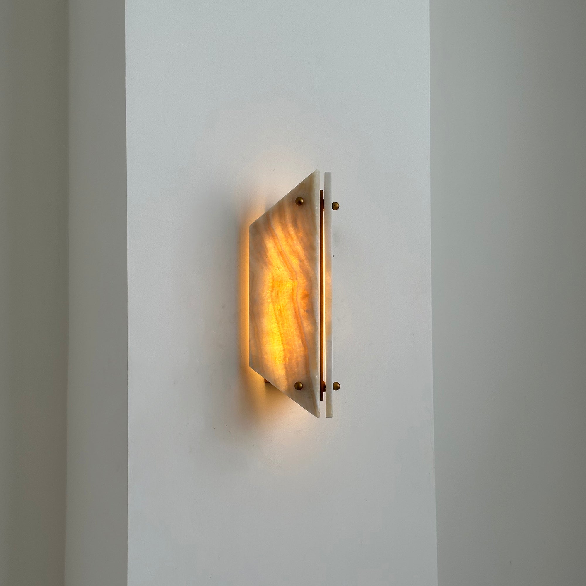 Elaeira Individual Creativity Stone Alabaster Wall Lamp - Letslighting