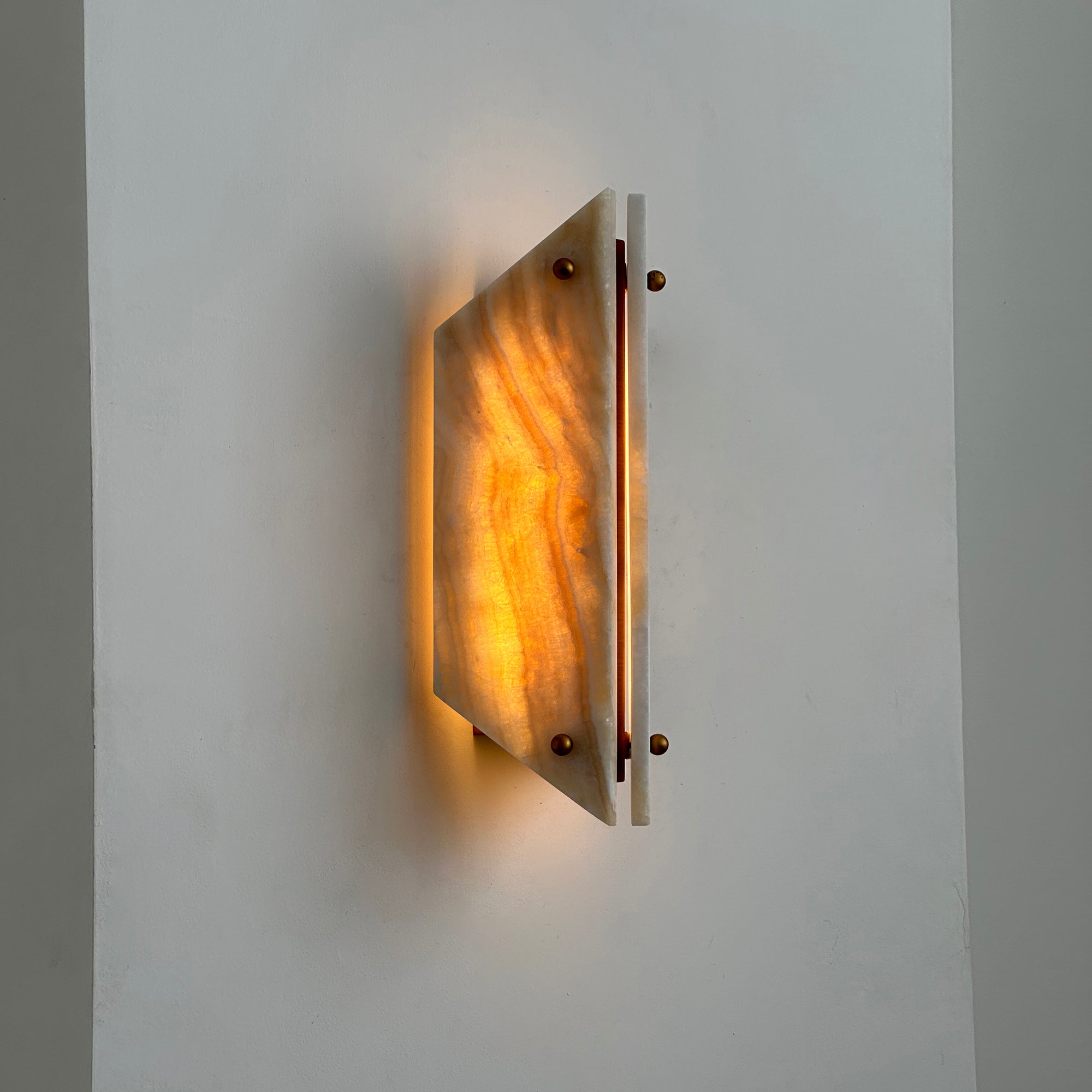 Elaeira Individual Creativity Stone Alabaster Wall Lamp - Letslighting