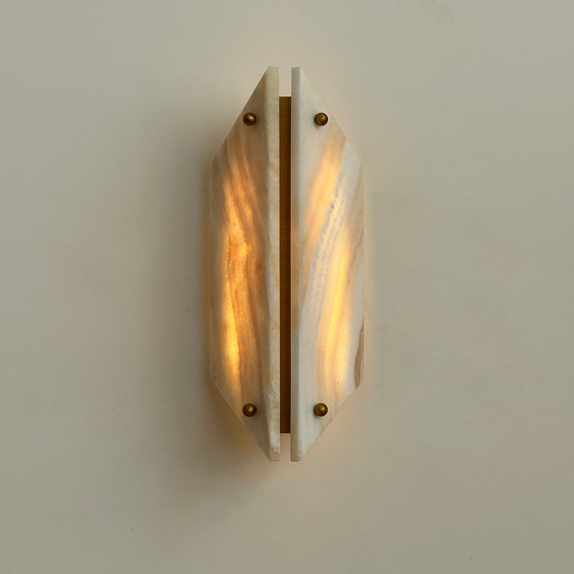 Elaeira Individual Creativity Stone Alabaster Wall Lamp - Letslighting