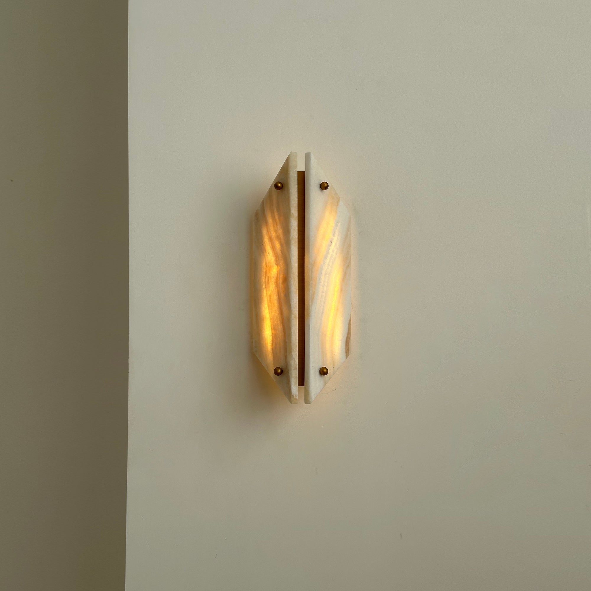 Elaeira Individual Creativity Stone Alabaster Wall Lamp - Letslighting