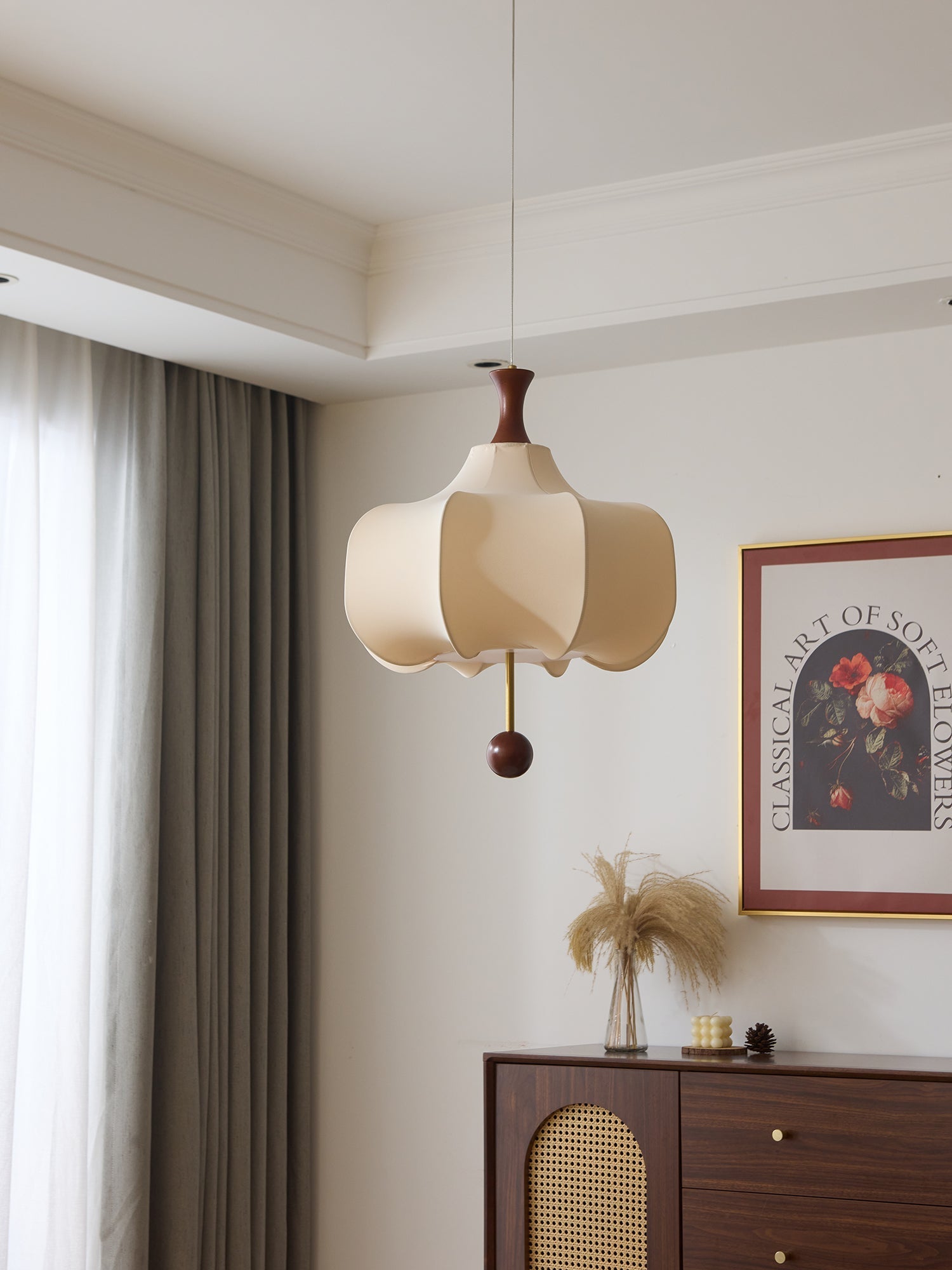 Venoryra Premium Elegance Cloud Wood Pendant Lamp - Letslighting