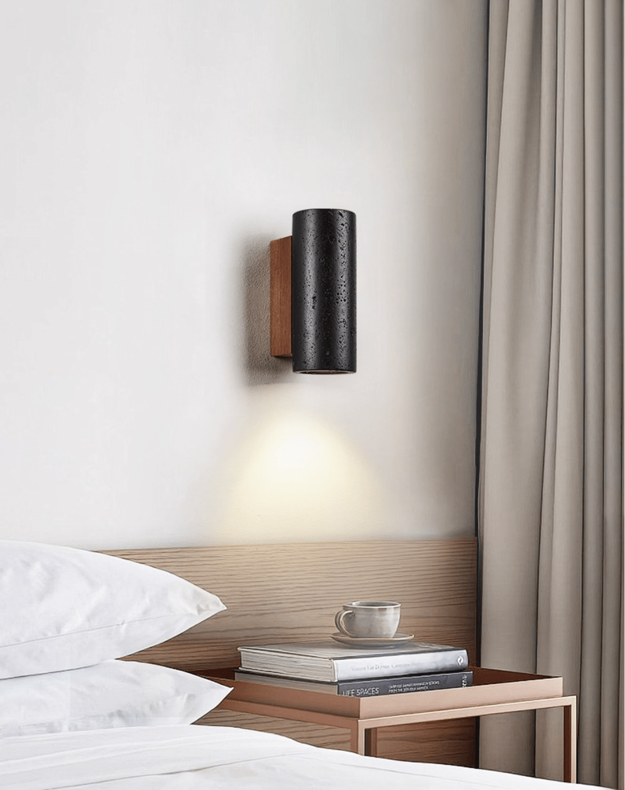 Volcanic Noir Wall Sconce - Letslighting