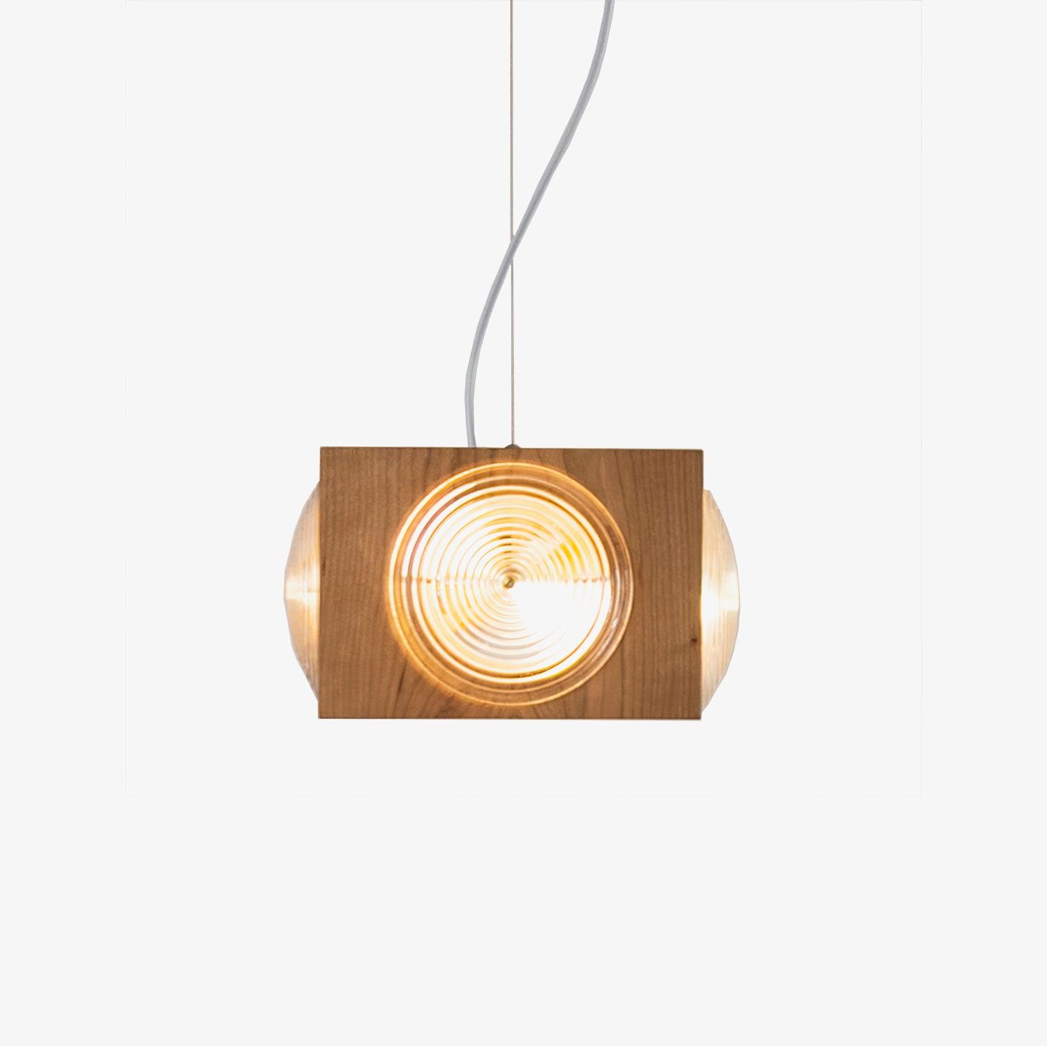 Allaeira Premium Nordic Art Wood Pendant Lamp - Letslighting