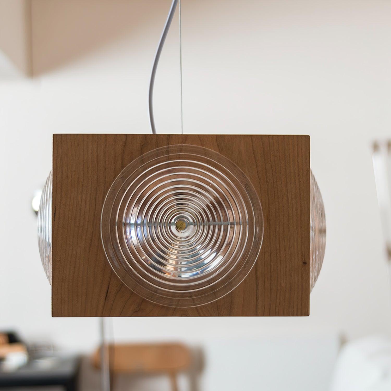 Allaeira Premium Nordic Art Wood Pendant Lamp - Letslighting