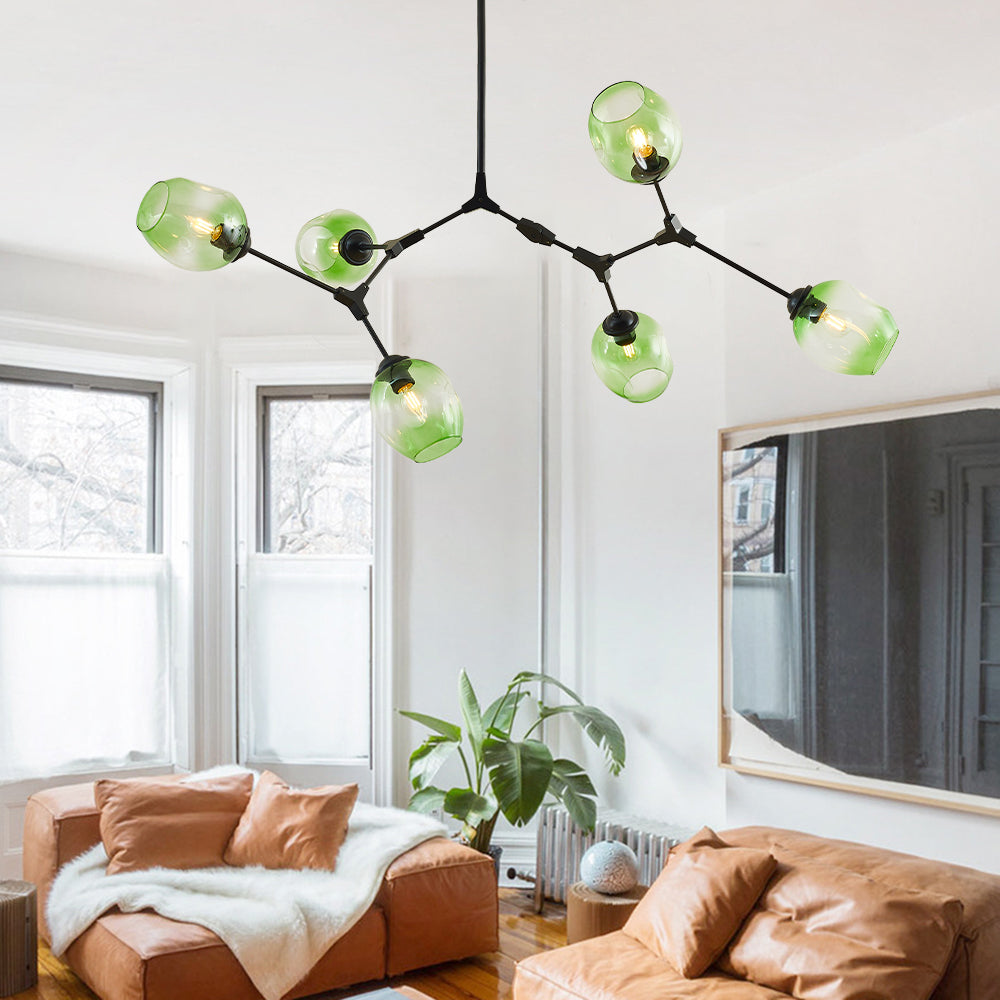 Valentina Nordic Modern Glass Pendant Light Bubble