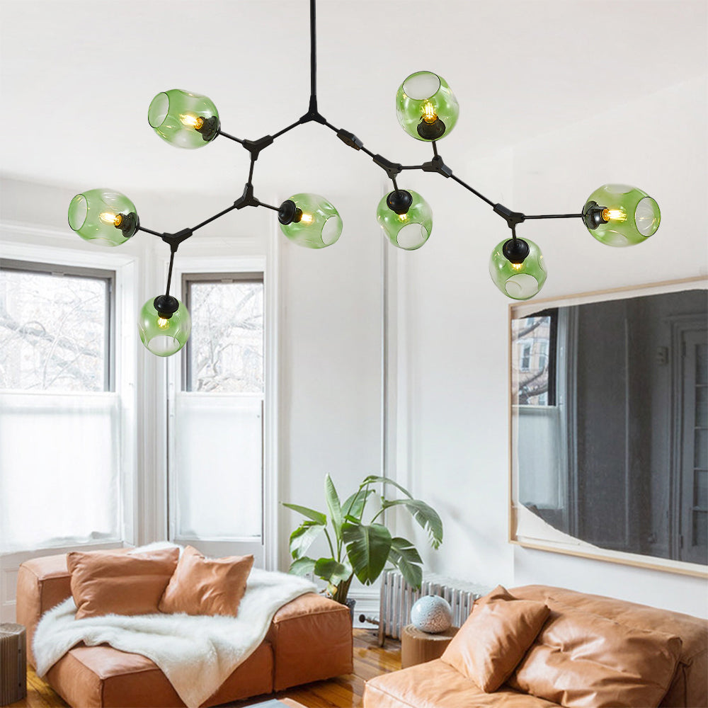 Valentina Nordic Modern Glass Pendant Light Bubble