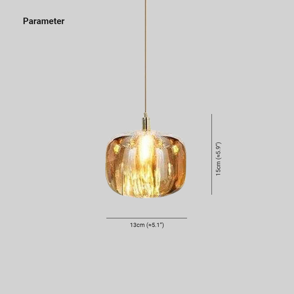 Valentina Modern Bubble Glass LED Pendant Light