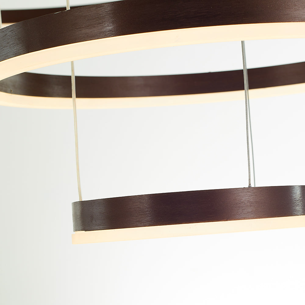 Arisha Modern Pendant Light Tir-Circle Metal
