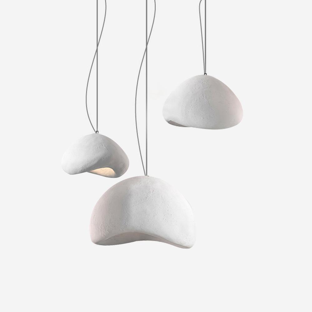 Chandelier Wabi-Sabi Pebble Cluster Organic Form Minimalist Artistic - Letslighting