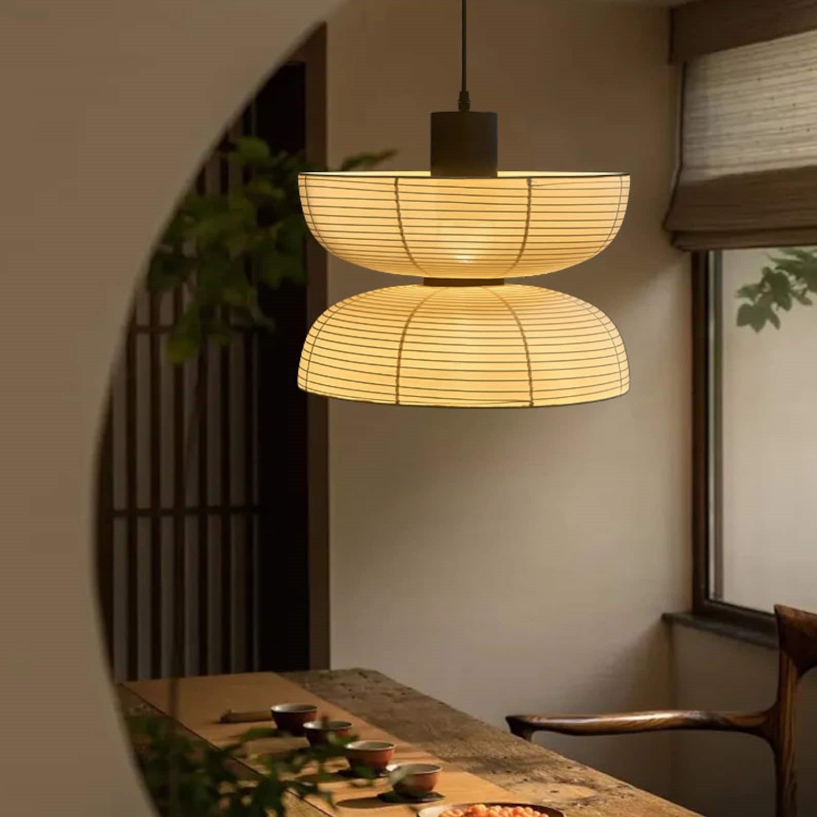 Ritta Modern Conical Pendant Light Bedroom - Letslighting