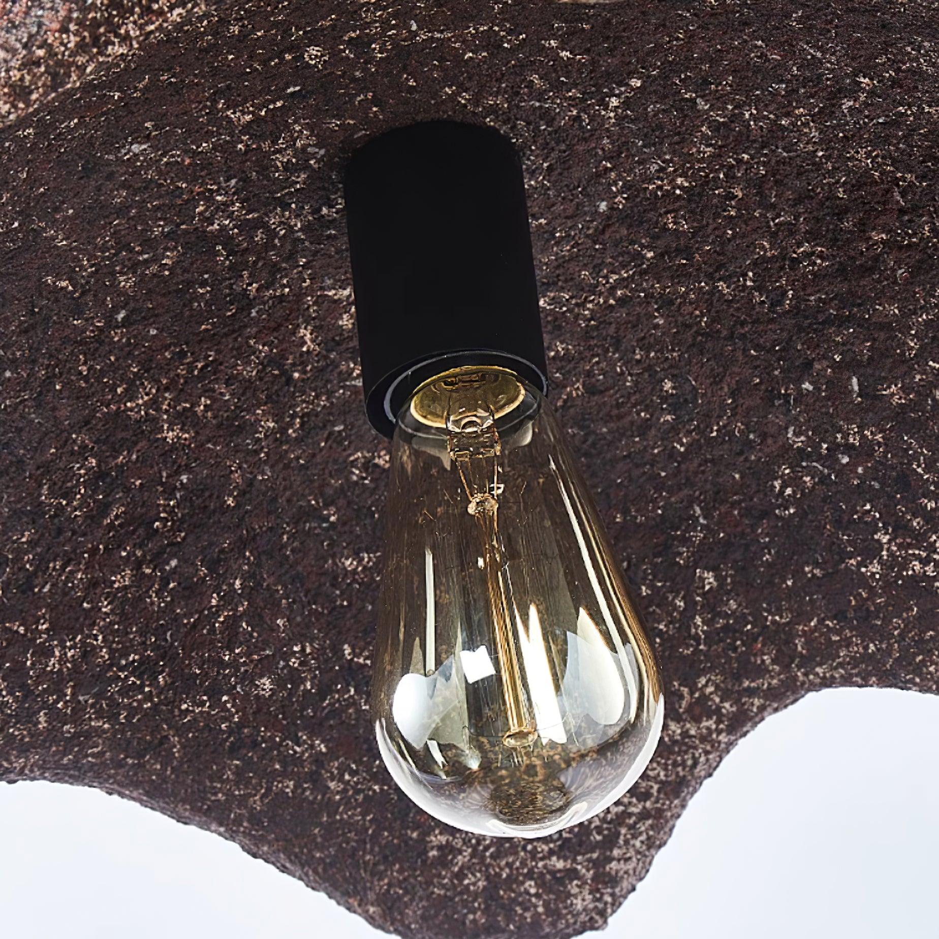 Zuko Pendant Lamp Scalloped Textured Organic - Letslighting
