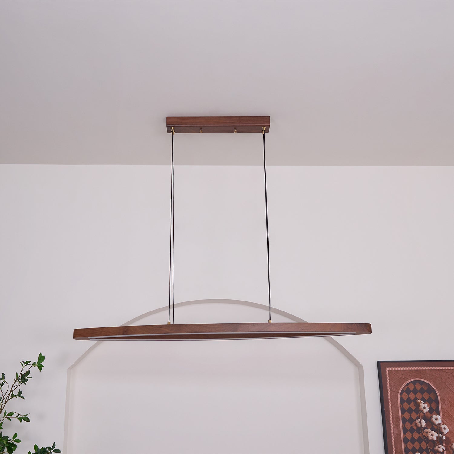 Zentan Wood Minimalist Pendant Lamp - Letslighting
