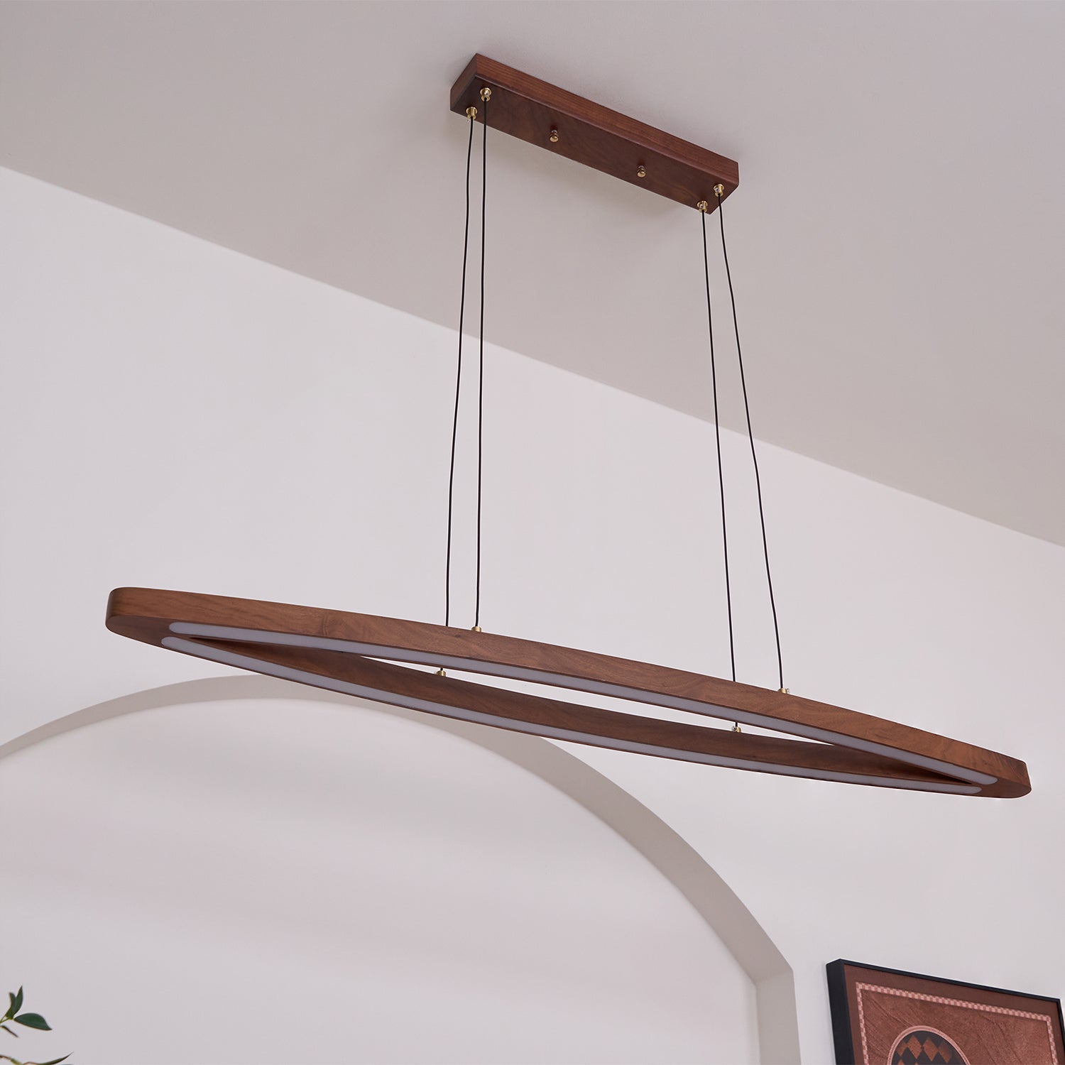 Zentan Wood Minimalist Pendant Lamp - Letslighting