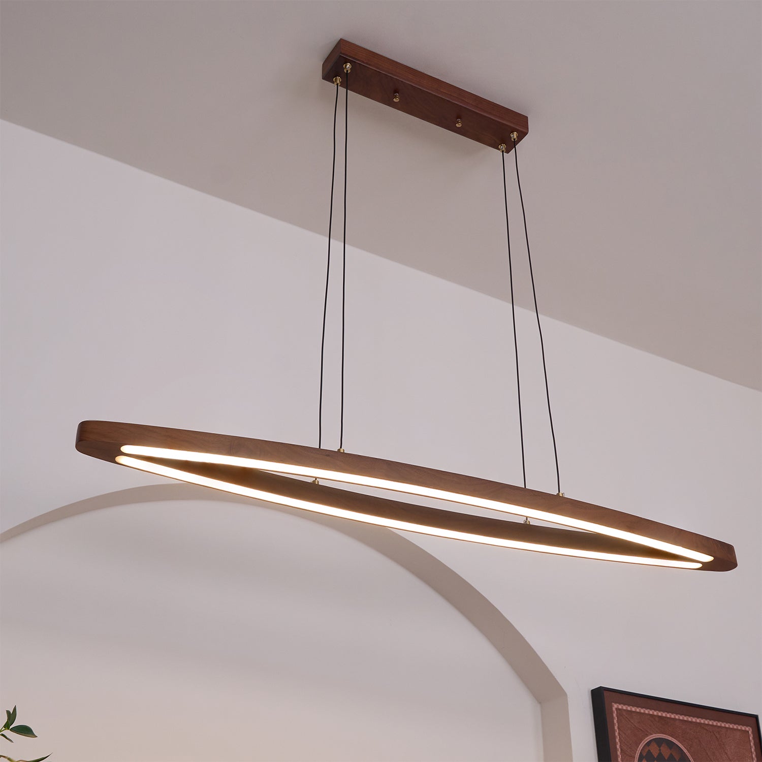 Zentan Wood Minimalist Pendant Lamp - Letslighting