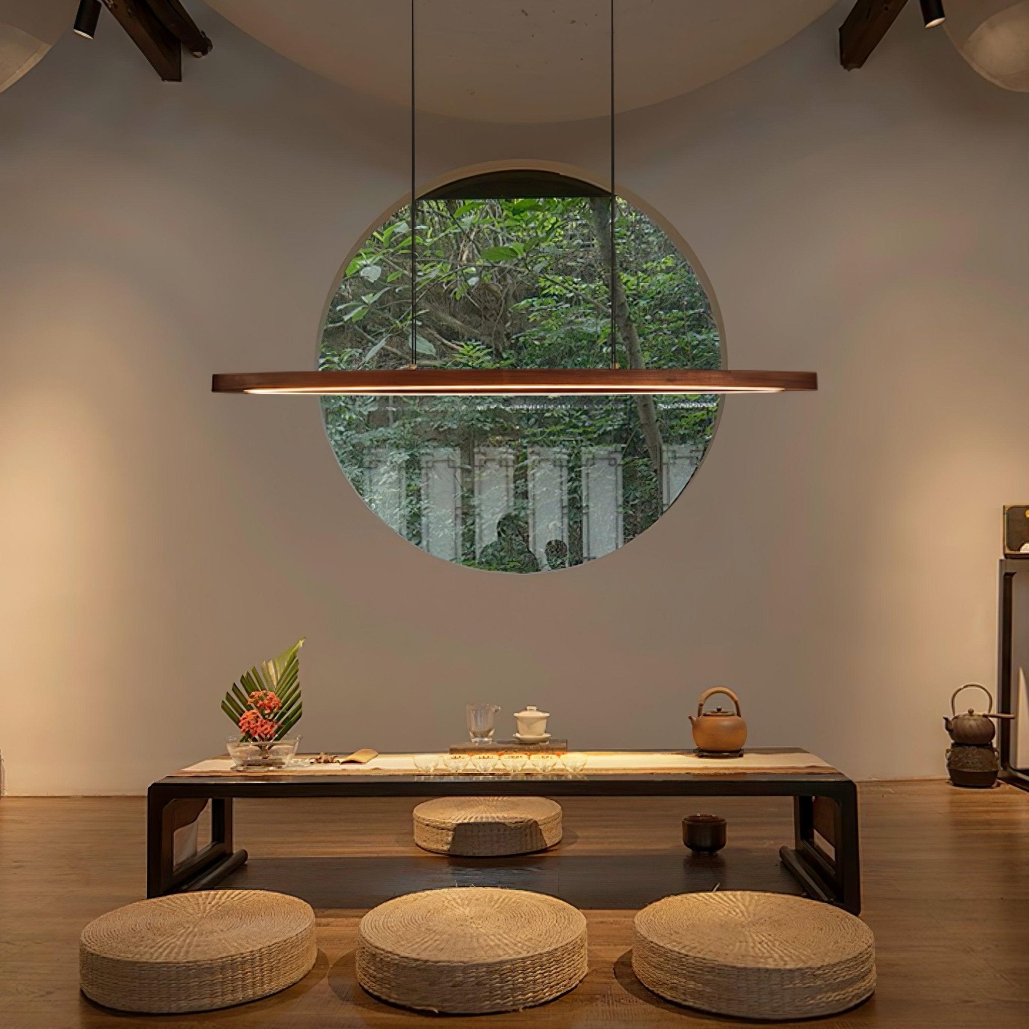 Zentan Wood Minimalist Pendant Lamp - Letslighting