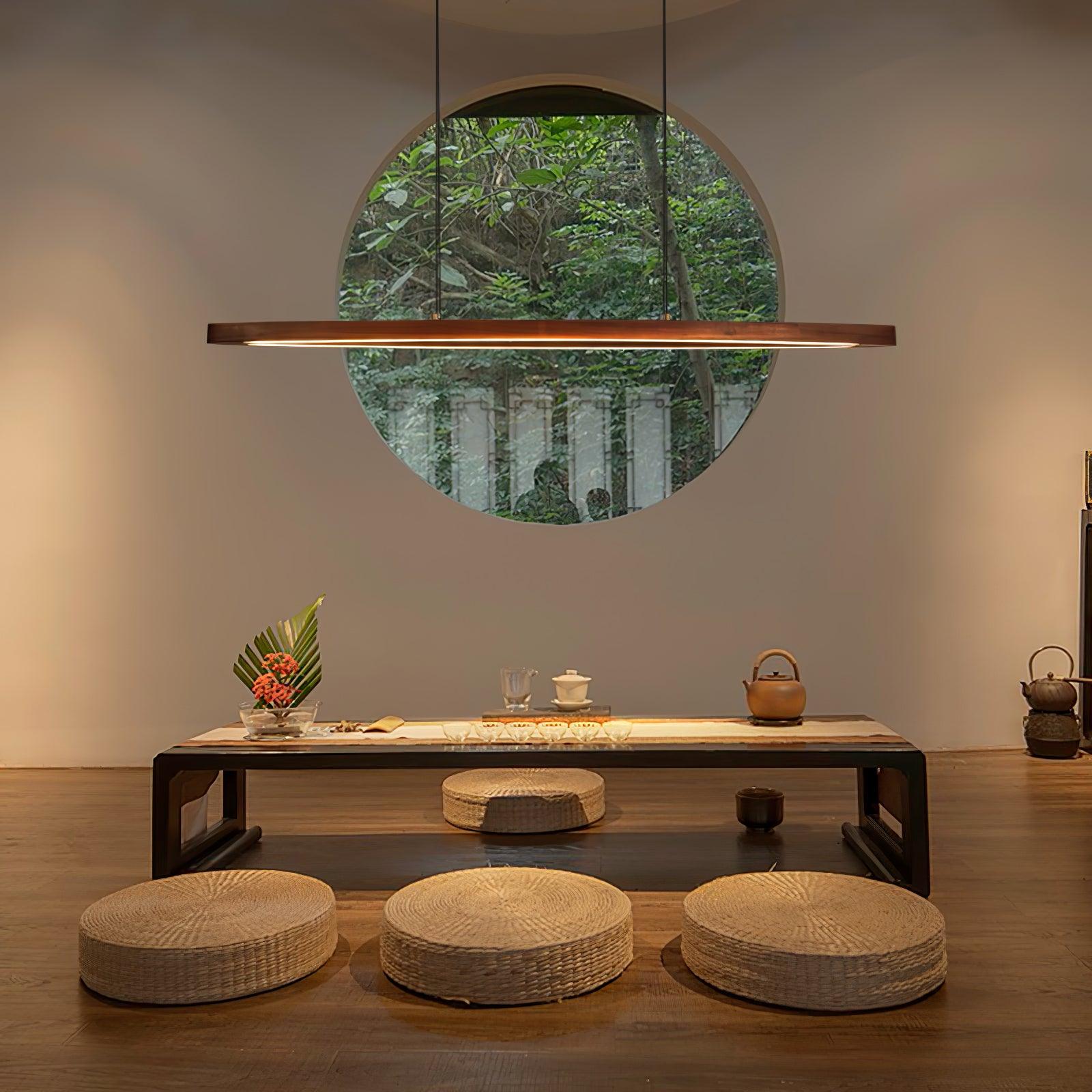 Zentan Wood Minimalist Pendant Lamp - Letslighting