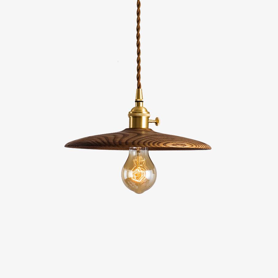 Veldra Brass Retro Pendant Light - Letslighting