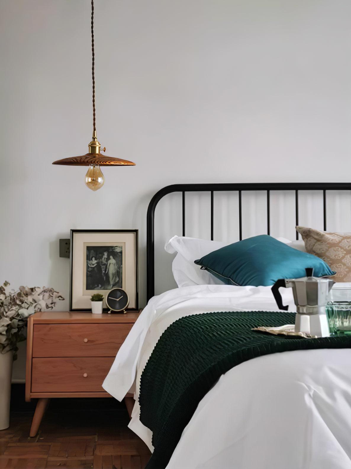 Veldra Brass Retro Pendant Light - Letslighting