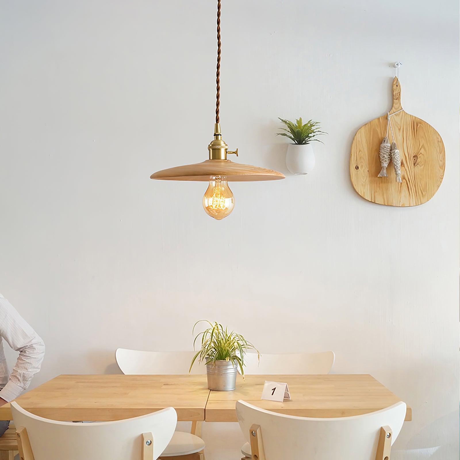 Veldra Brass Retro Pendant Light - Letslighting