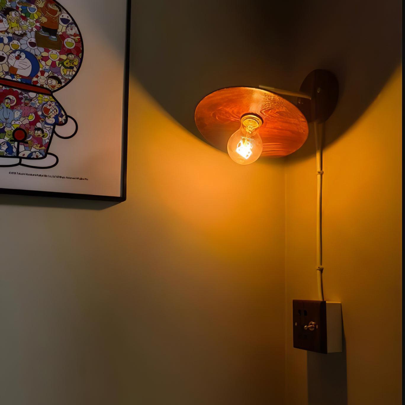 Arloxd Brass Rustic Wall Lamp - Letslighting