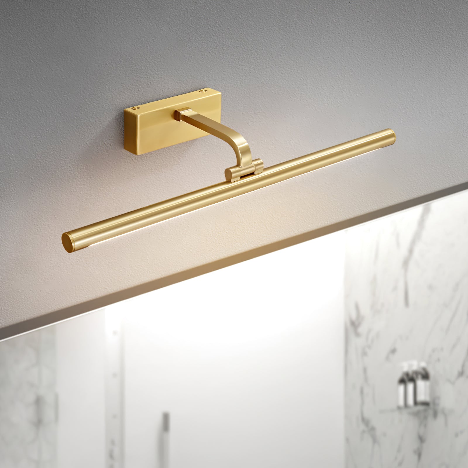 Lumare Brass Minimalist Wall Lamp - Letslighting