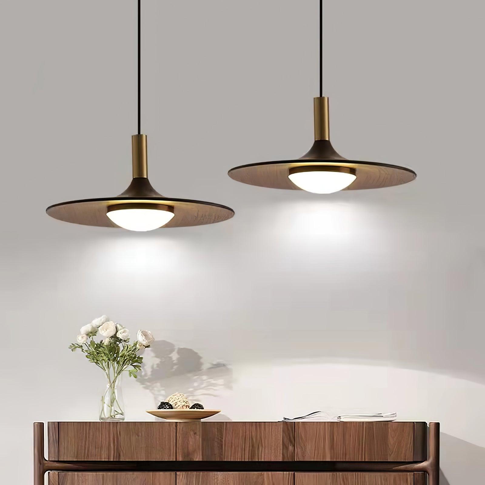 Blythe Modern Wood Pendant Light - Letslighting