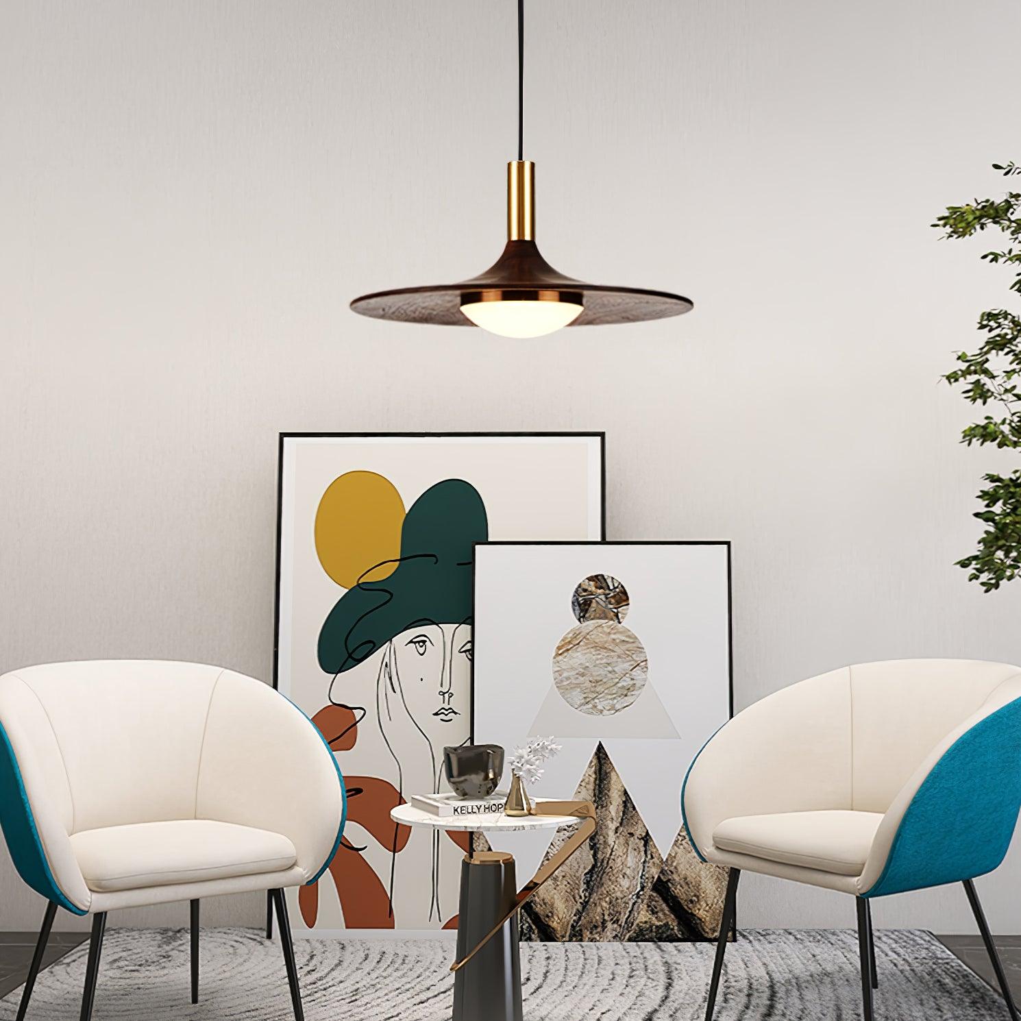 Blythe Modern Wood Pendant Light - Letslighting