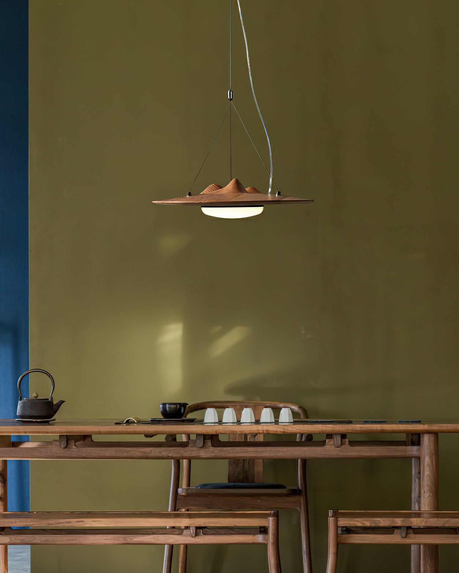 Vathea Premium Nordic Art Wood Pendant Lamp - Letslighting