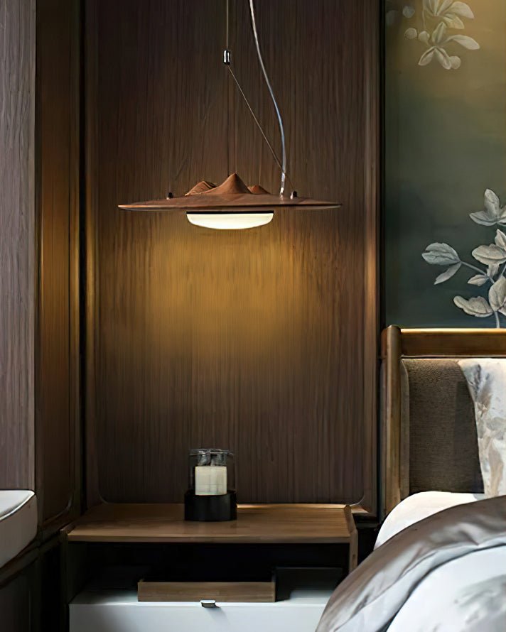 Vathea Premium Nordic Art Wood Pendant Lamp - Letslighting