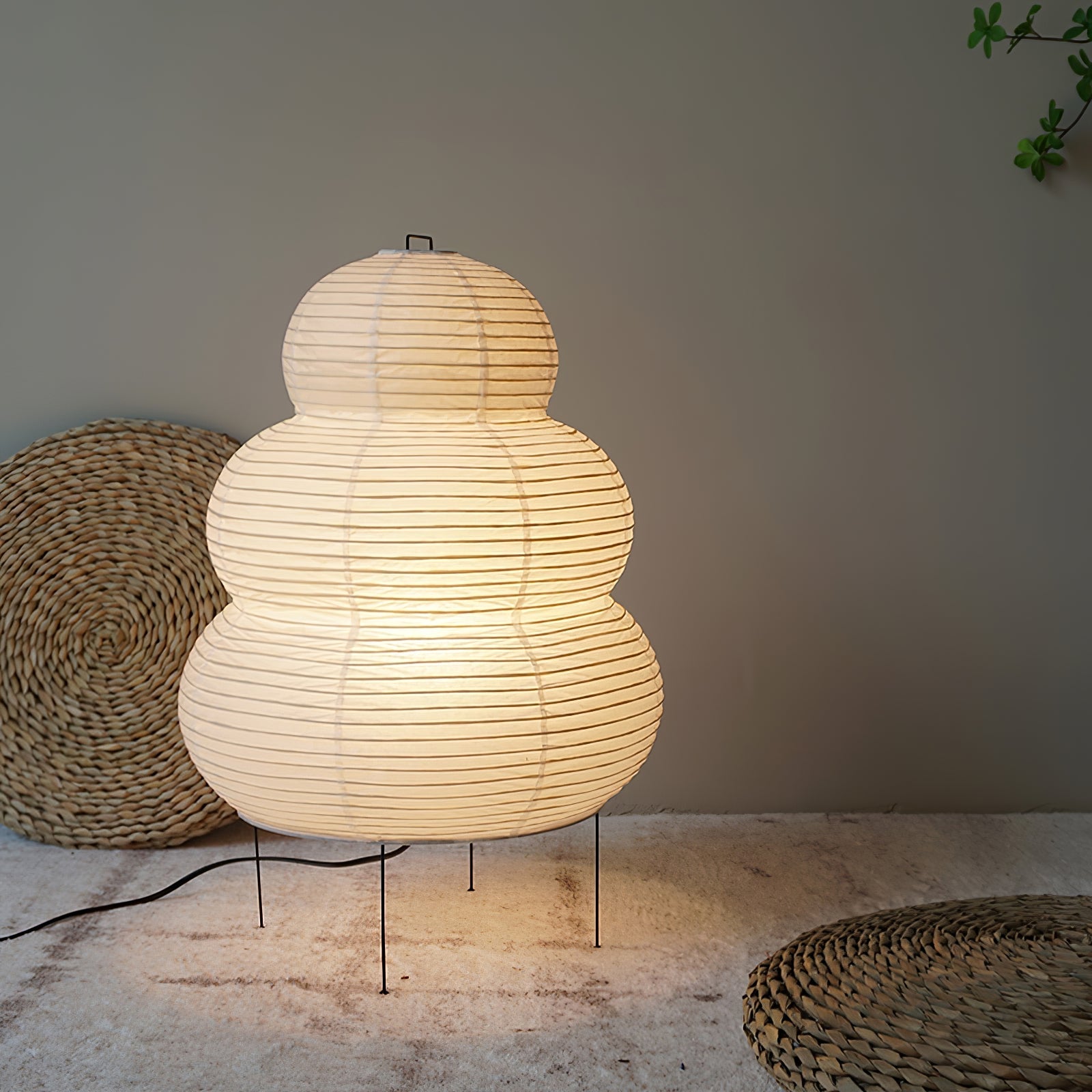 Tranquilux Paper Japanese-Inspired Table Lamp - Letslighting