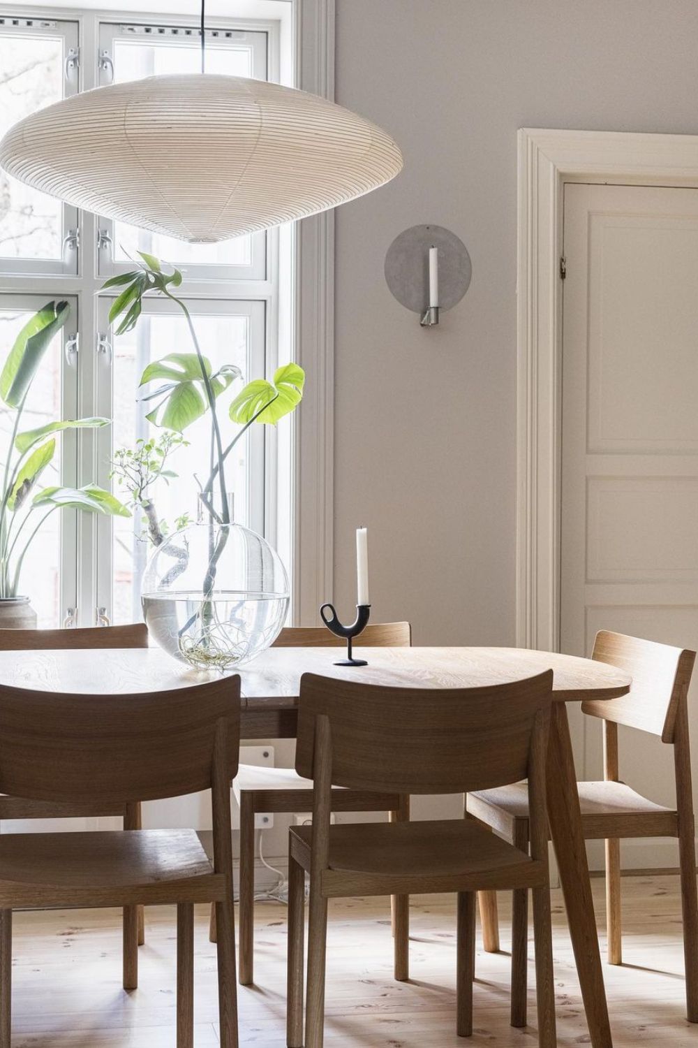 Orba Washi Paper 15A Pendant Light - Letslighting