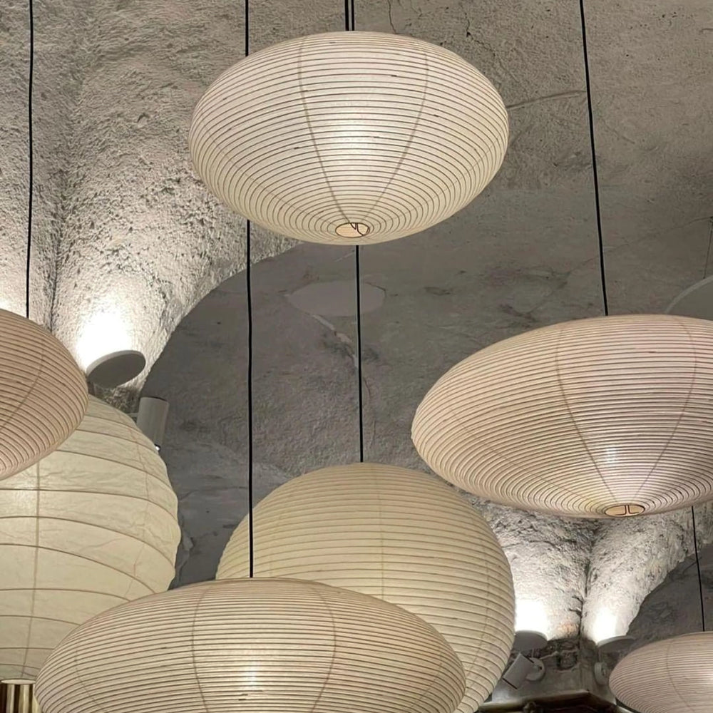 Ritta Washi Paper Swag  Pendant Light