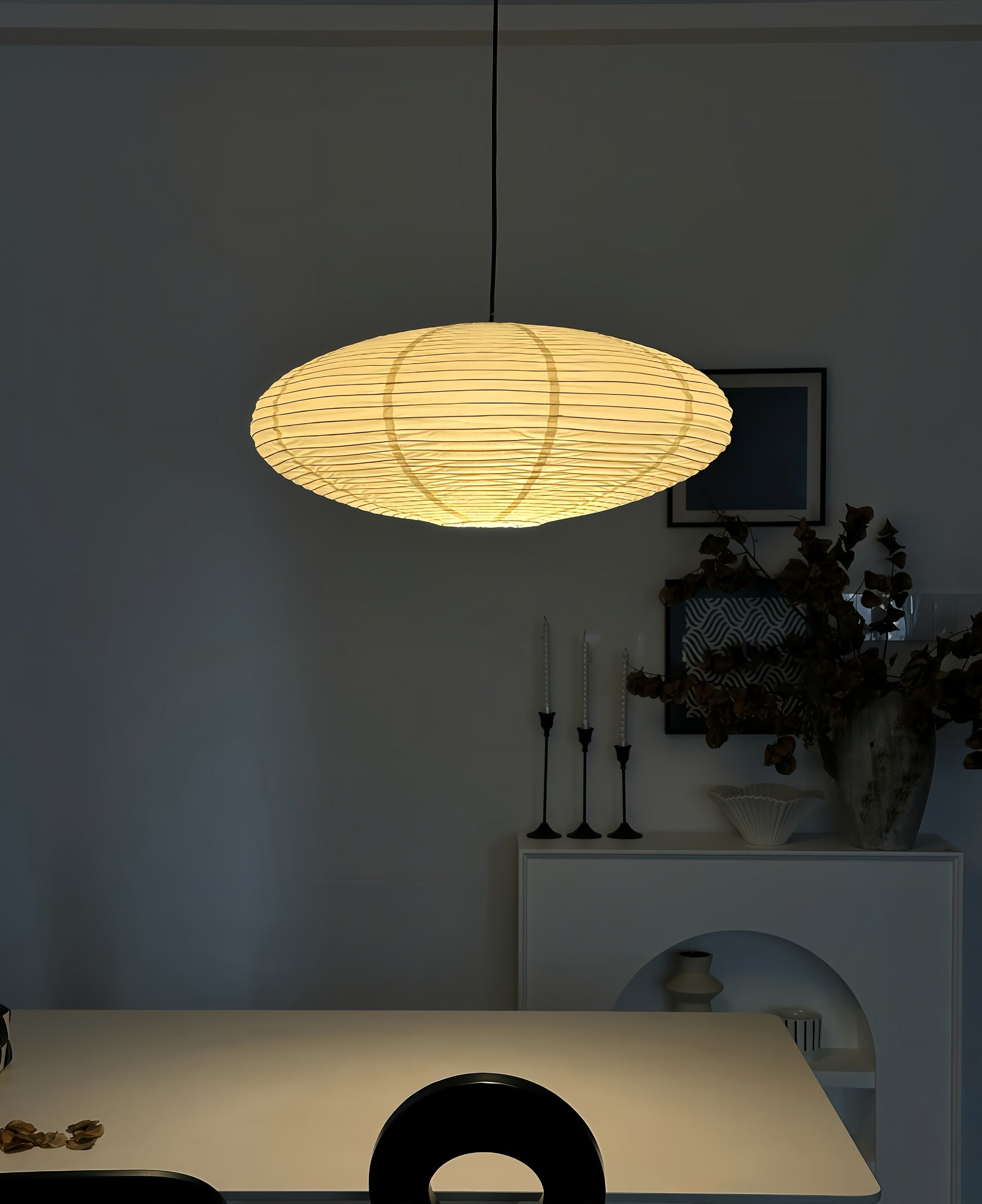 Lustra Pendant Lamp Paper for Living Room - Letslighting