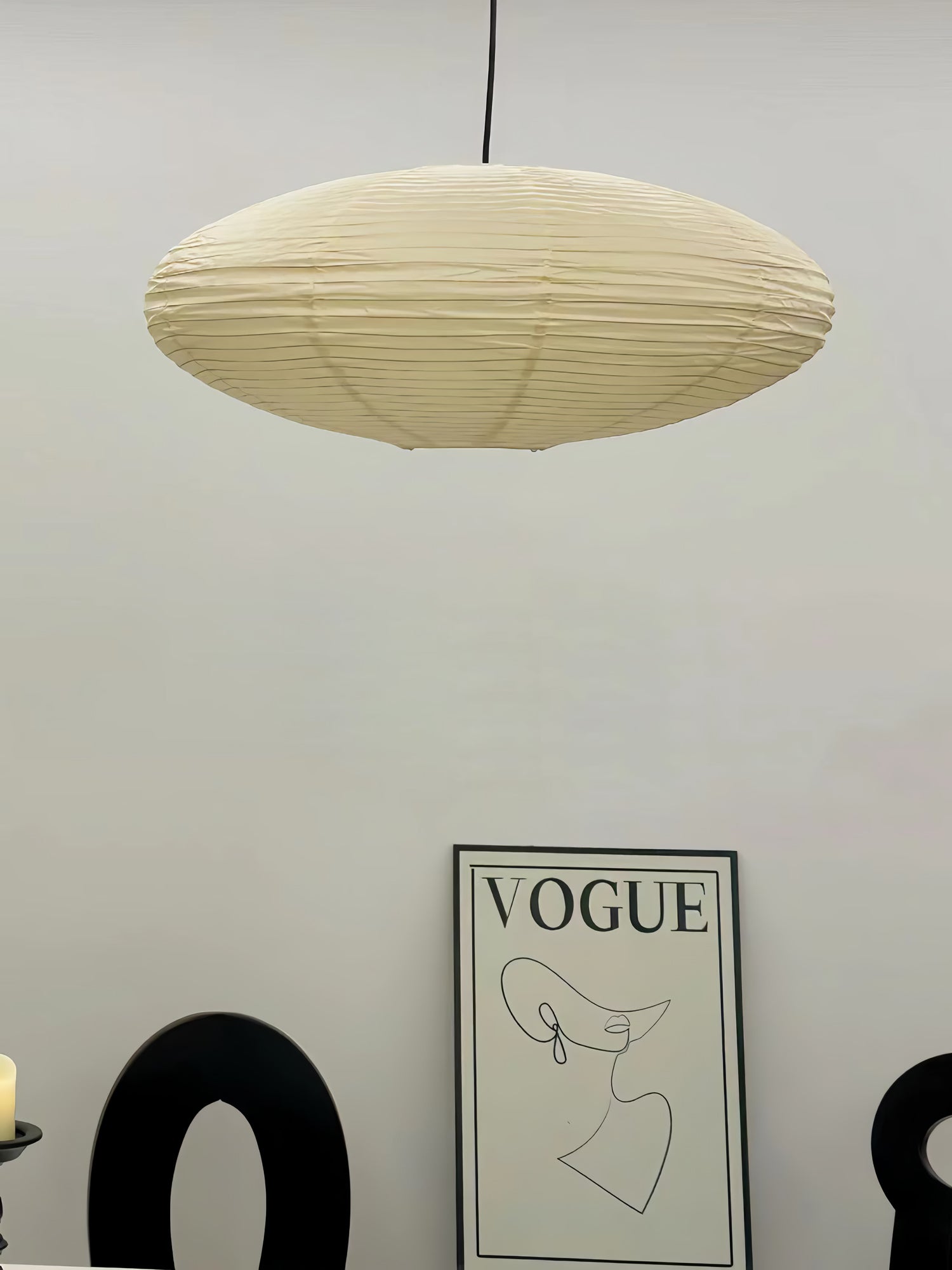 Lustra Pendant Lamp Paper for Living Room - Letslighting