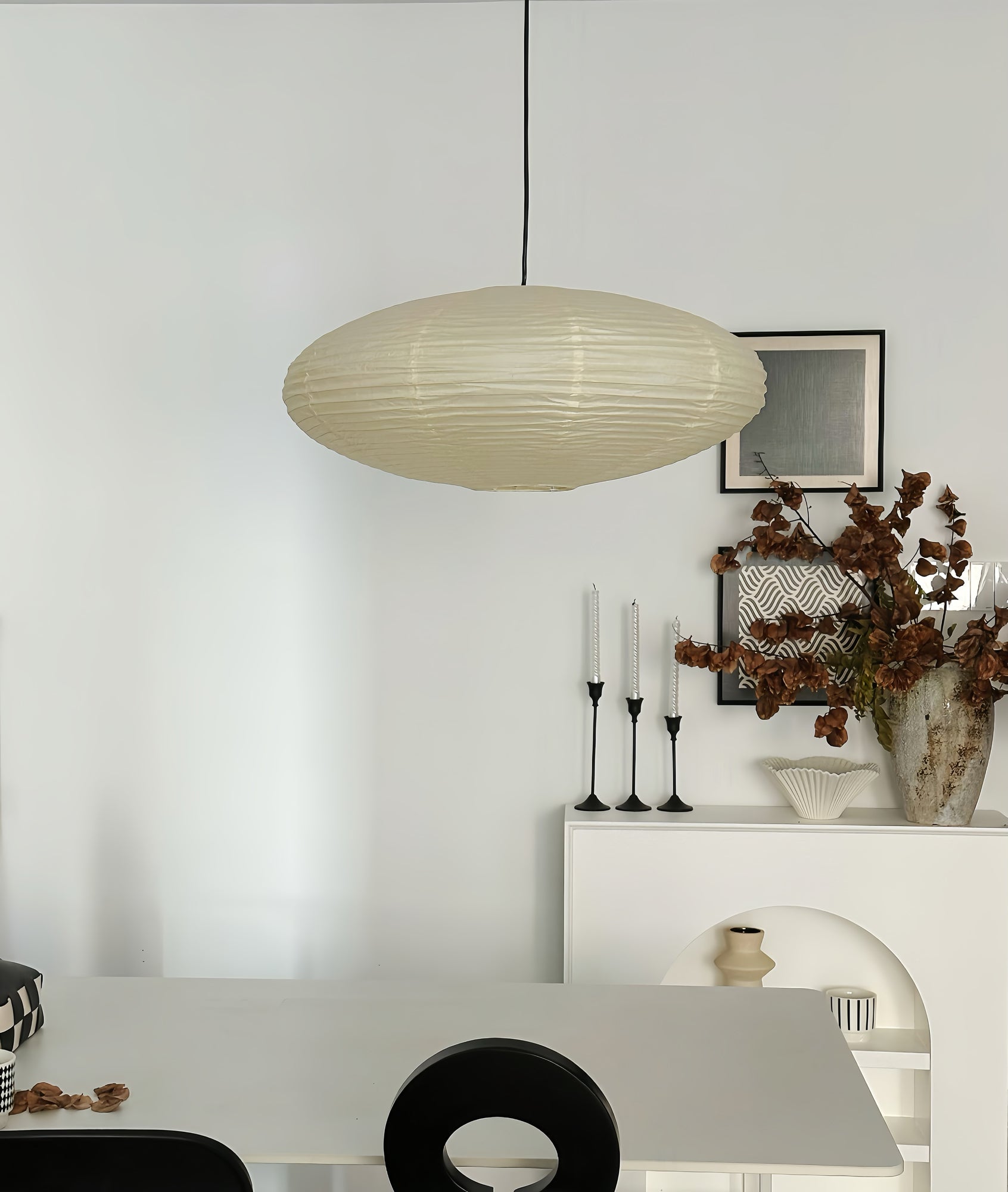 Lustra Pendant Lamp Paper for Living Room - Letslighting