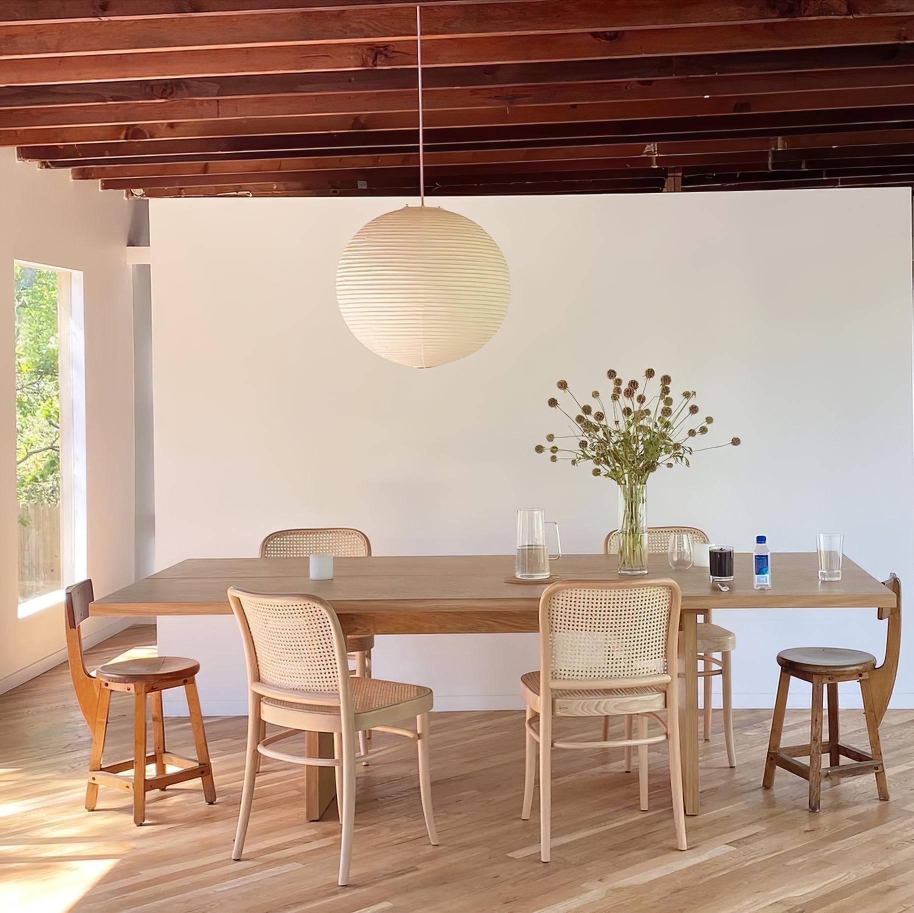 Lustra Pendant Lamp Paper for Living Room - Letslighting