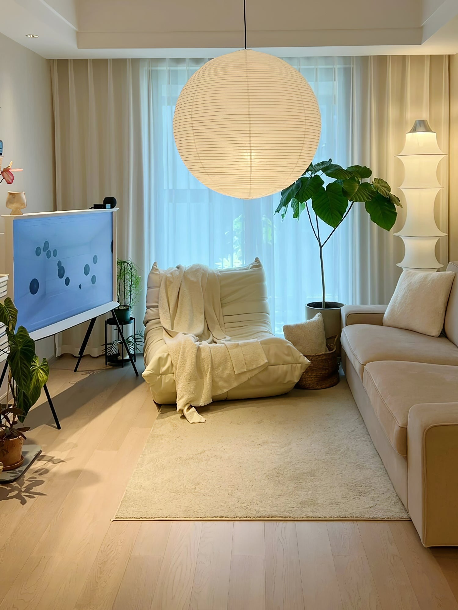 Vespace Paper Vintage Pendant Light - Letslighting