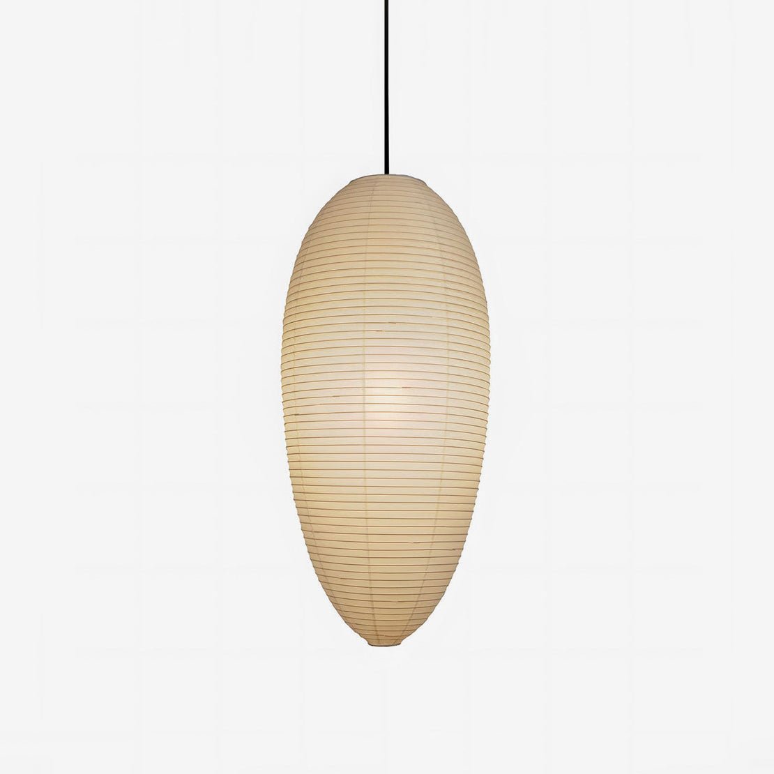 Myraean Modern Minimalist Wabi Chestnut Paper Bamboo Pendant Lamp - Letslighting