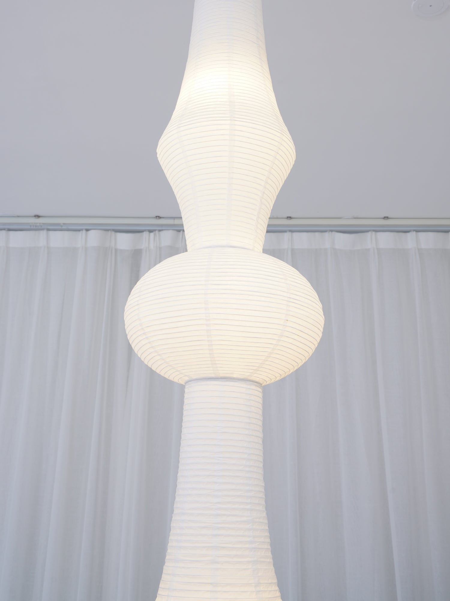 Lustra Pendant Light Washi Paper E for Living Room - Letslighting