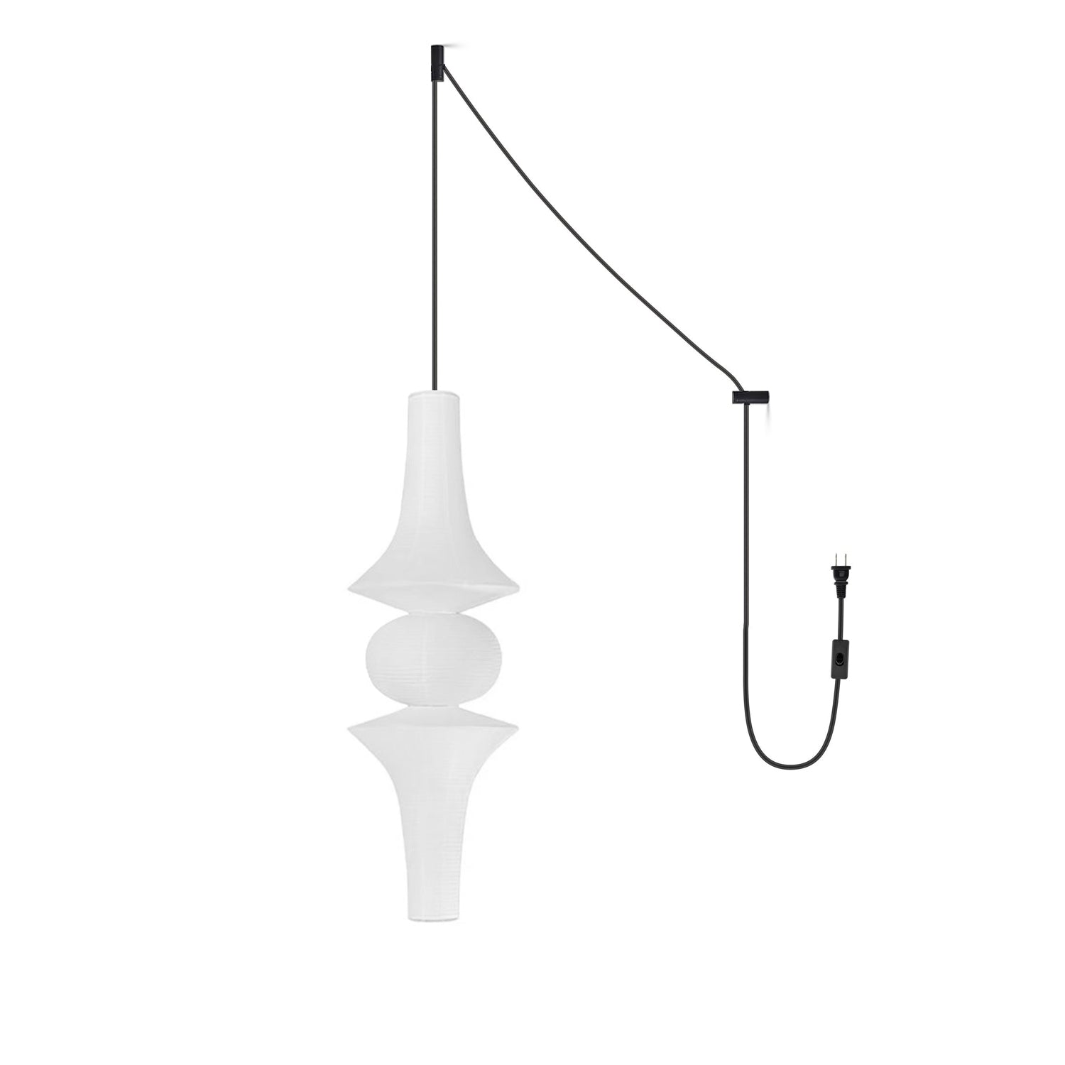 Veyran Paper Artistic Pendant Light - Letslighting
