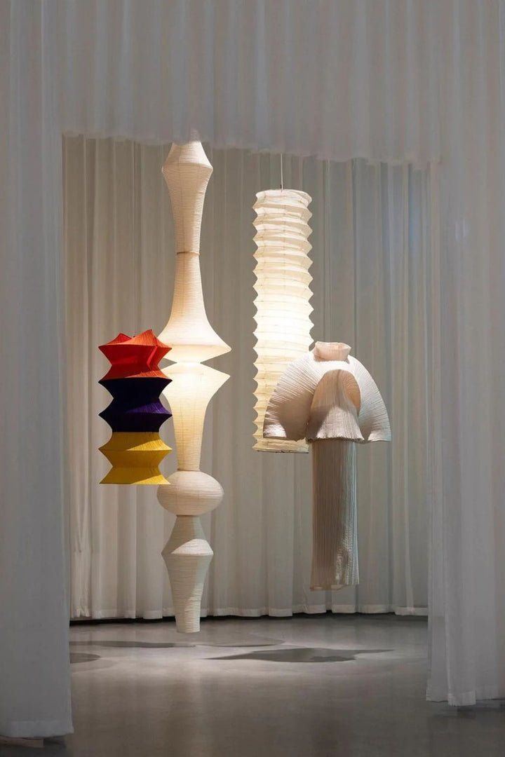 Veyran Paper Artistic Pendant Light - Letslighting