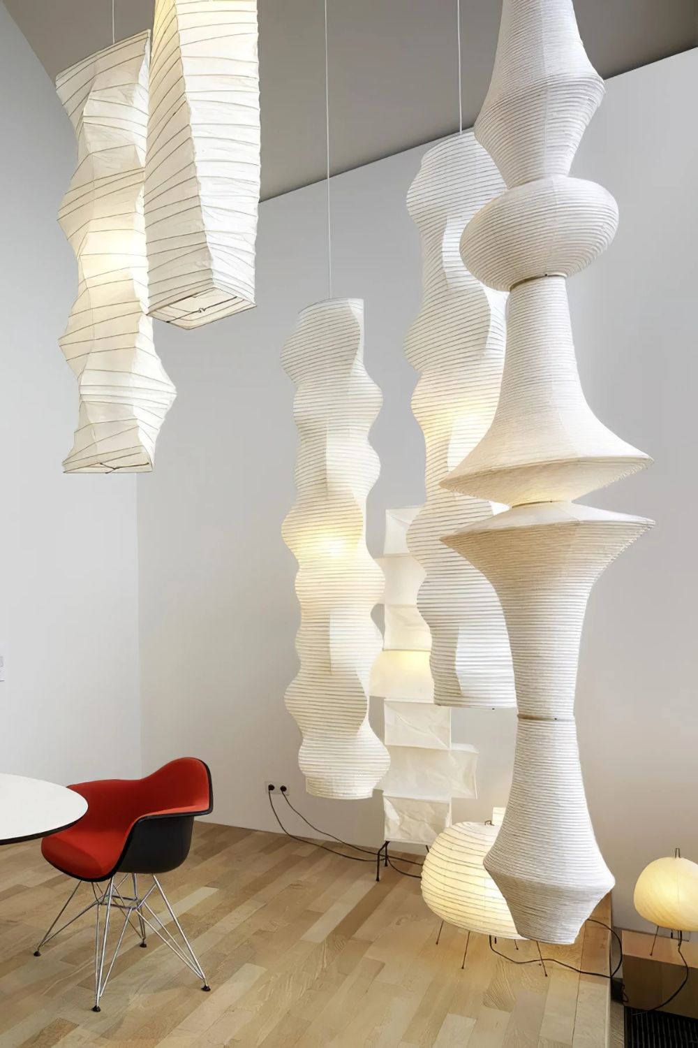 Veyran Paper Artistic Pendant Light - Letslighting