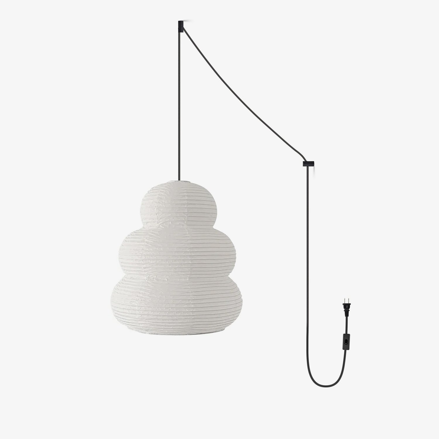 Gemma Modern Paper Pendant Light - Letslighting